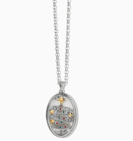 Brighton Wonderful Christmas Time Shaker Necklace