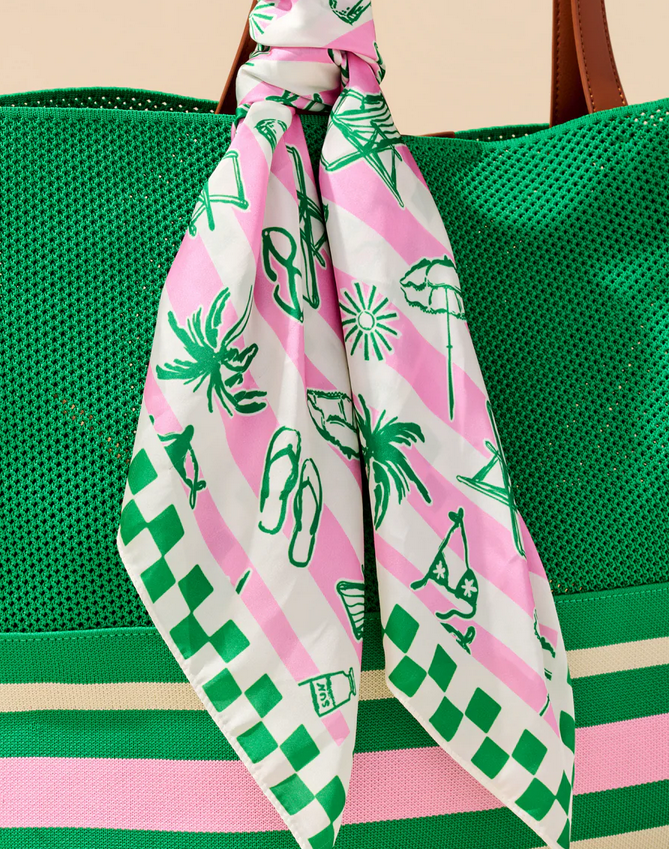 Tropical Scarf Pink