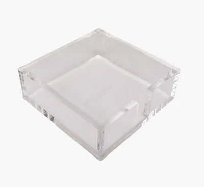 Anne Neilson Clear Cocktail Napkin Acrylic Tray