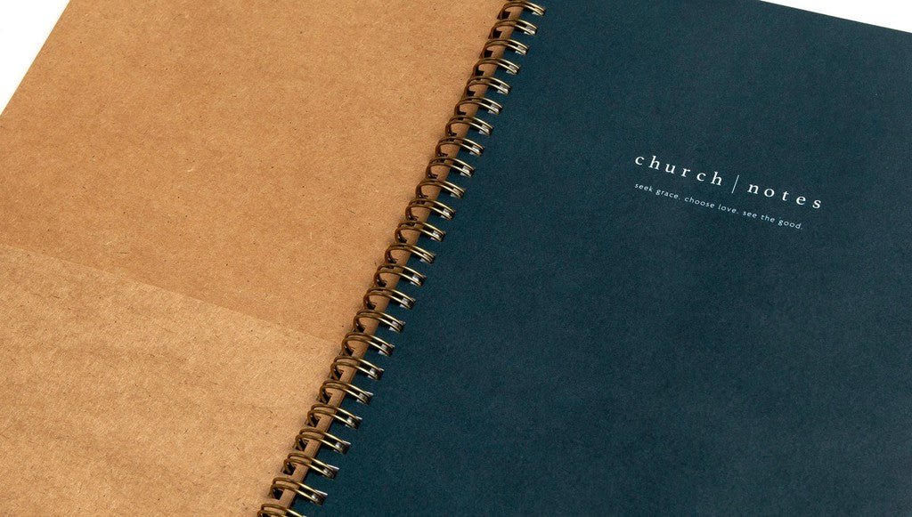 Church Notes - Kraft Notebook