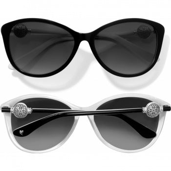 Brighton Ferrara Sunglasses Black & White