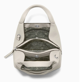 Brighton Shoe White Shay Convertible Bag