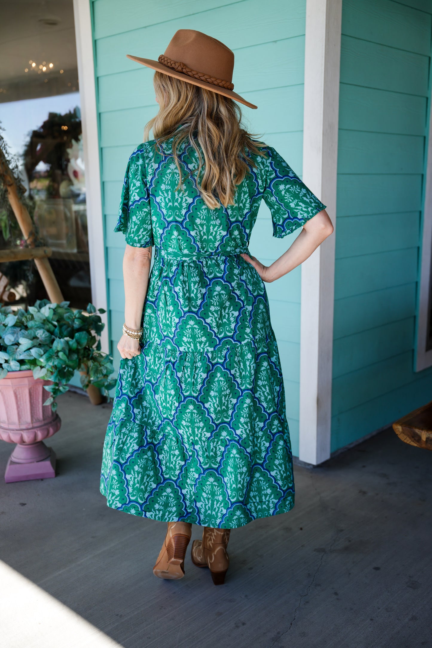 Blue Nova Multi Floral Dress