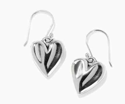 Brighton Cascade Heart Rev French Wr Earring