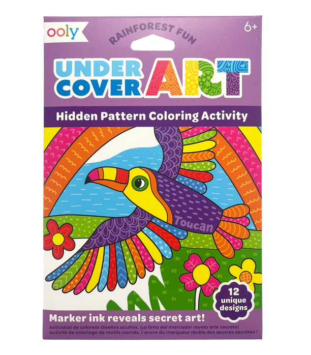 OOLY Under Cover Art Toucan