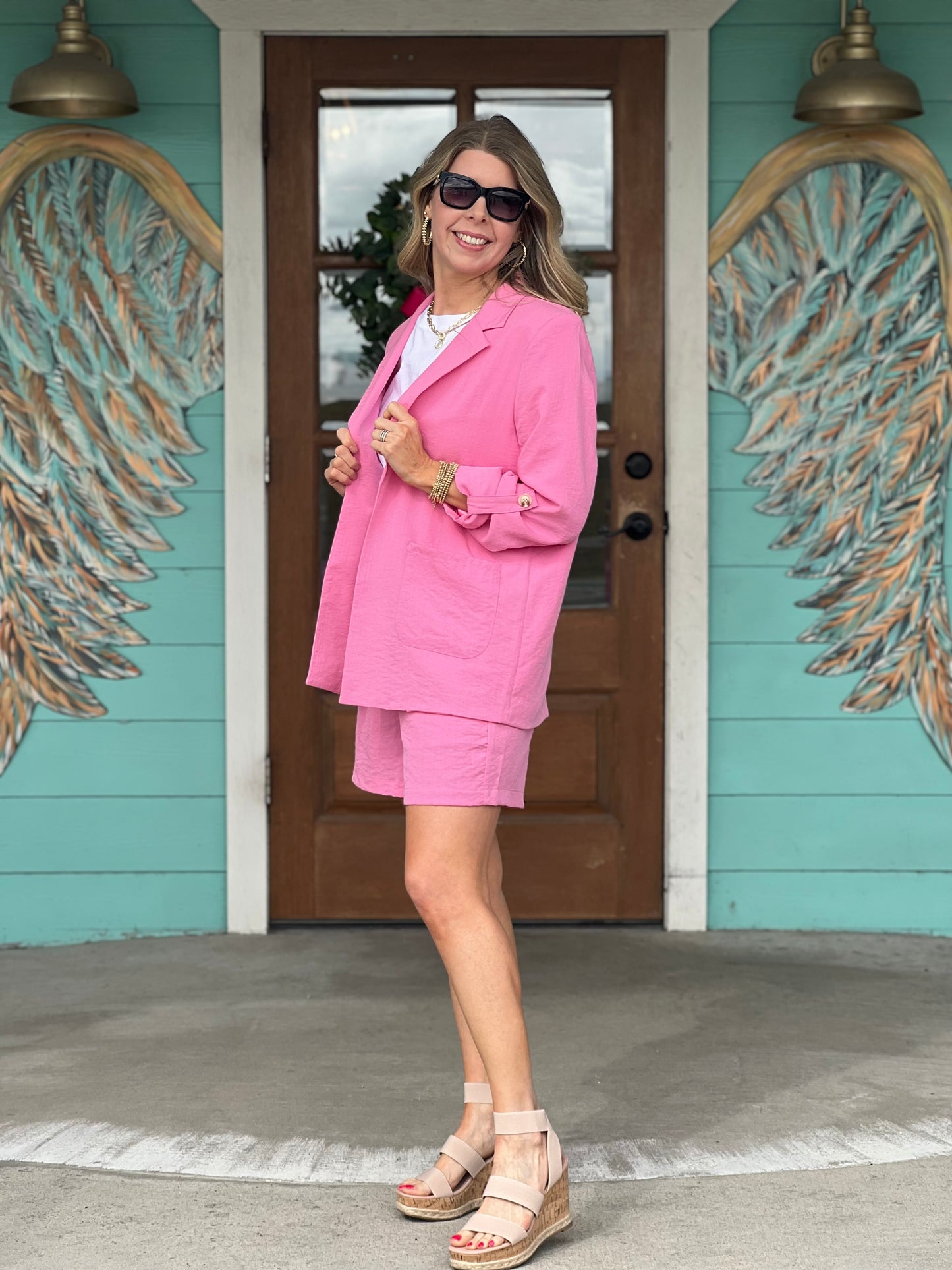 Pink Lyra Blazer