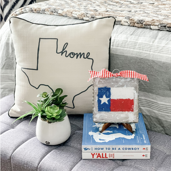 RTC Hamilton Texas Flag Mini Gallery Sign