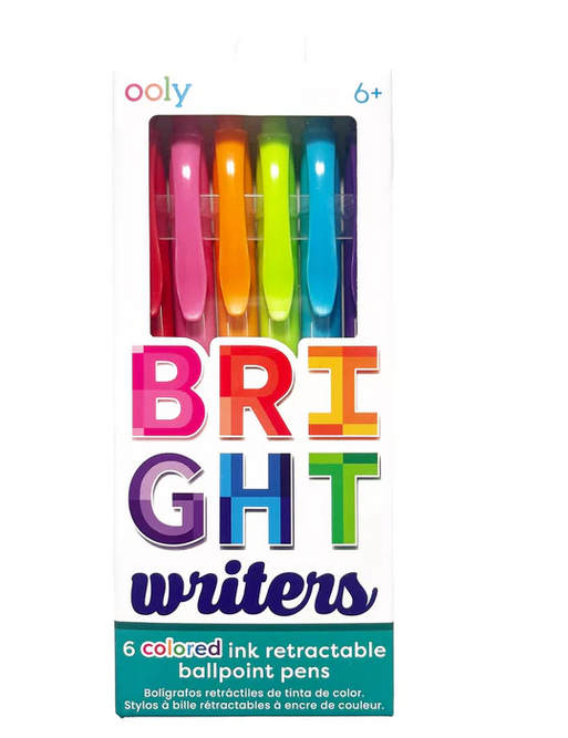 OOLY Bright Writers Colored Ballpoint Pens