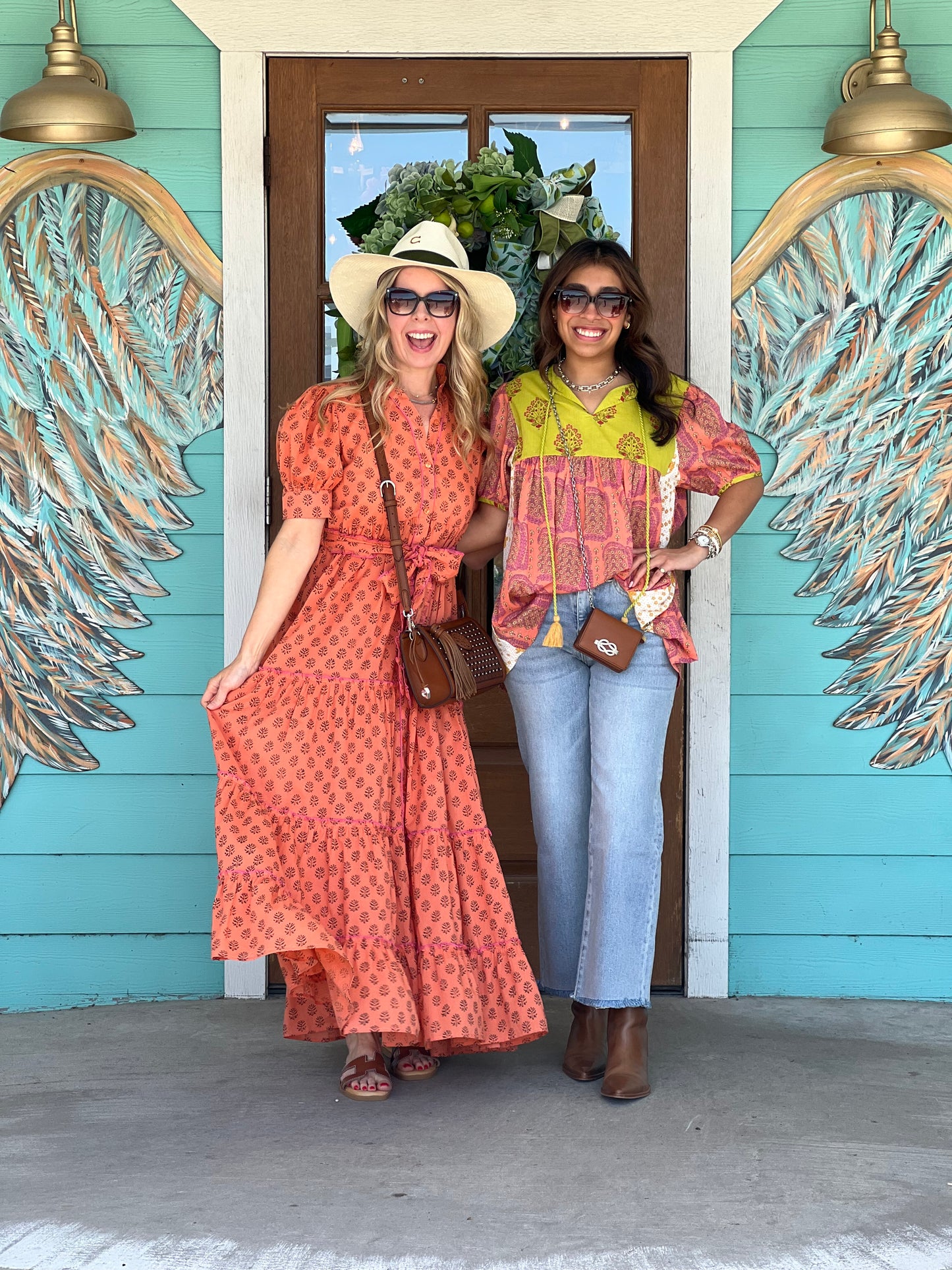 Coral Ashley Maxi Dress
