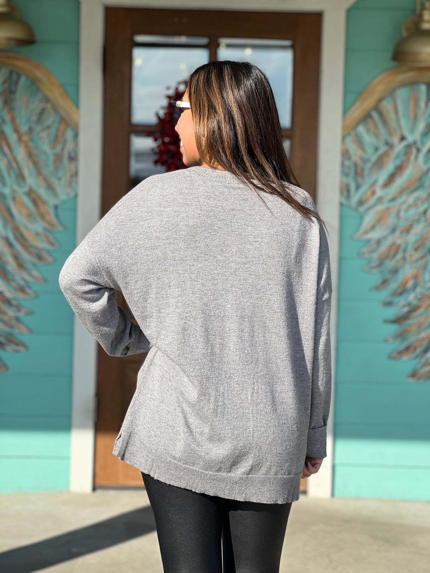 Grey Penn Lightweight Sweater