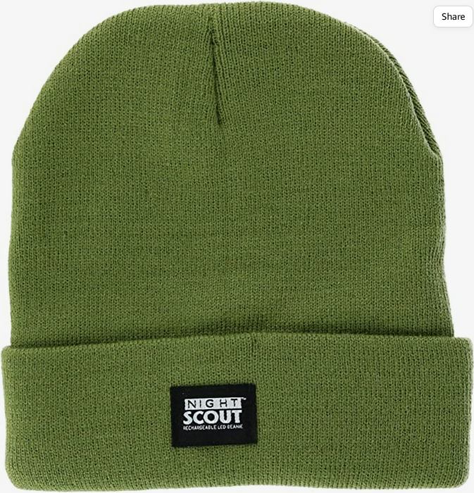 BrightSide Beanie w/LED Rechargeable Hat