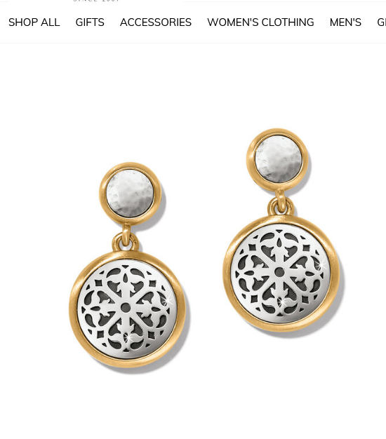 Brighton Ferrara 2 Tone Luce Post Drop