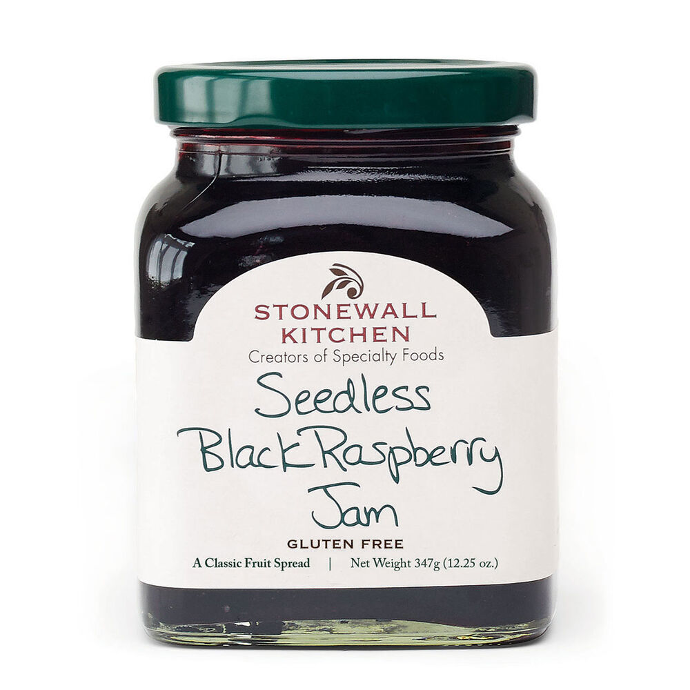 Stonewall Seedless Black Raspberry Jam 12.25oz