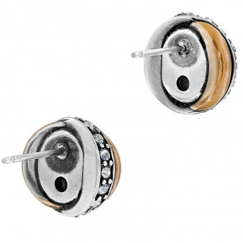 Brighton Neptune's Rings Blue Button Studs