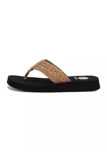 Yellow Box Falia Tan Slide