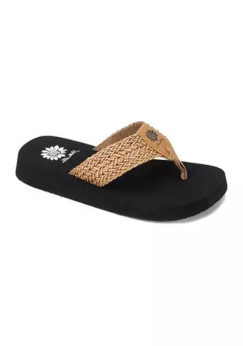 Yellow Box Falia Tan Slide