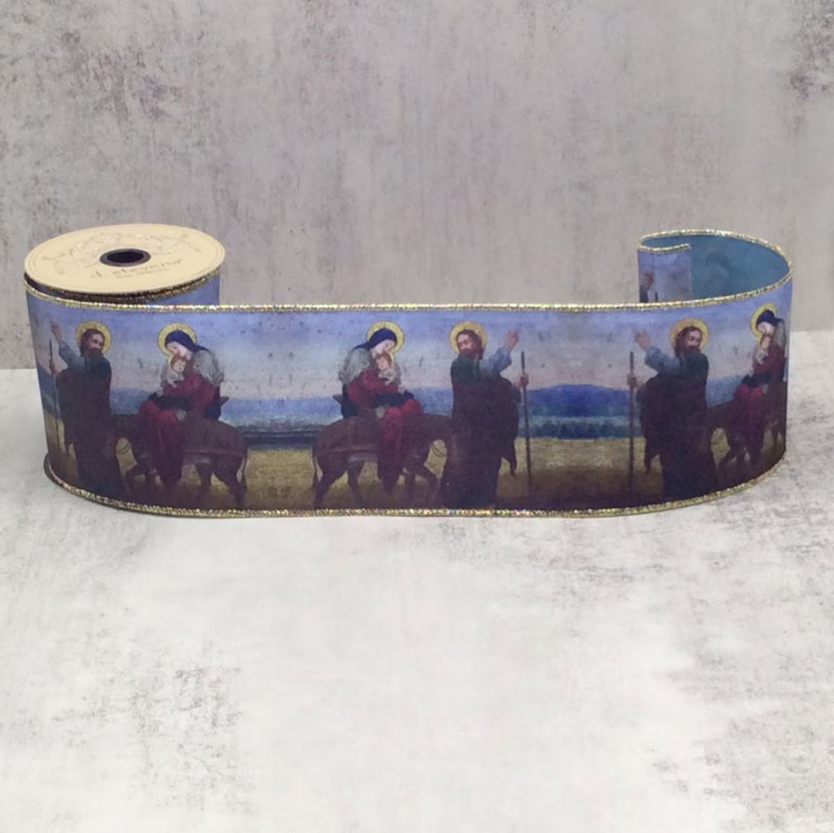 4 x 10in Holy Family Ribbon