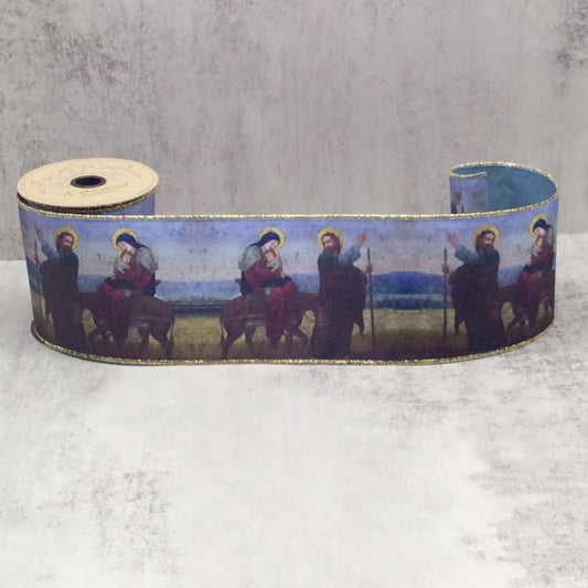 4 x 10in Holy Family Ribbon