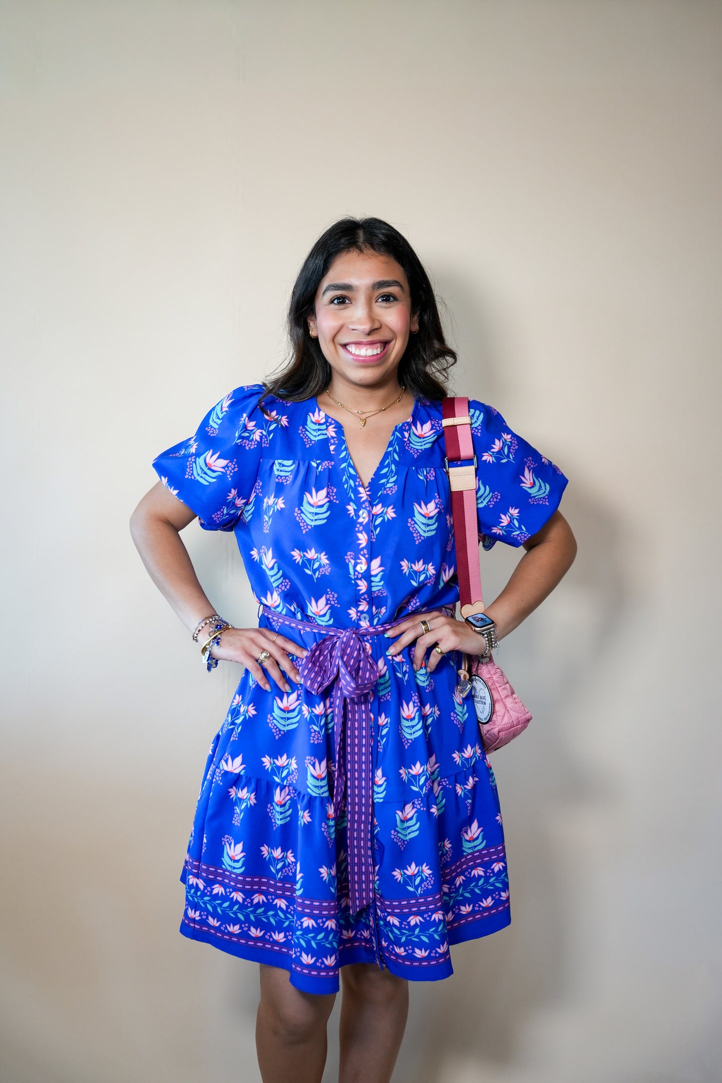 Blue Addison Petal Keepsake Dress