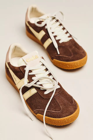 Gola Elan Glitz Dark Brown Sneakers