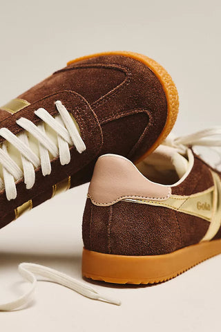 Gola Elan Glitz Dark Brown Sneakers