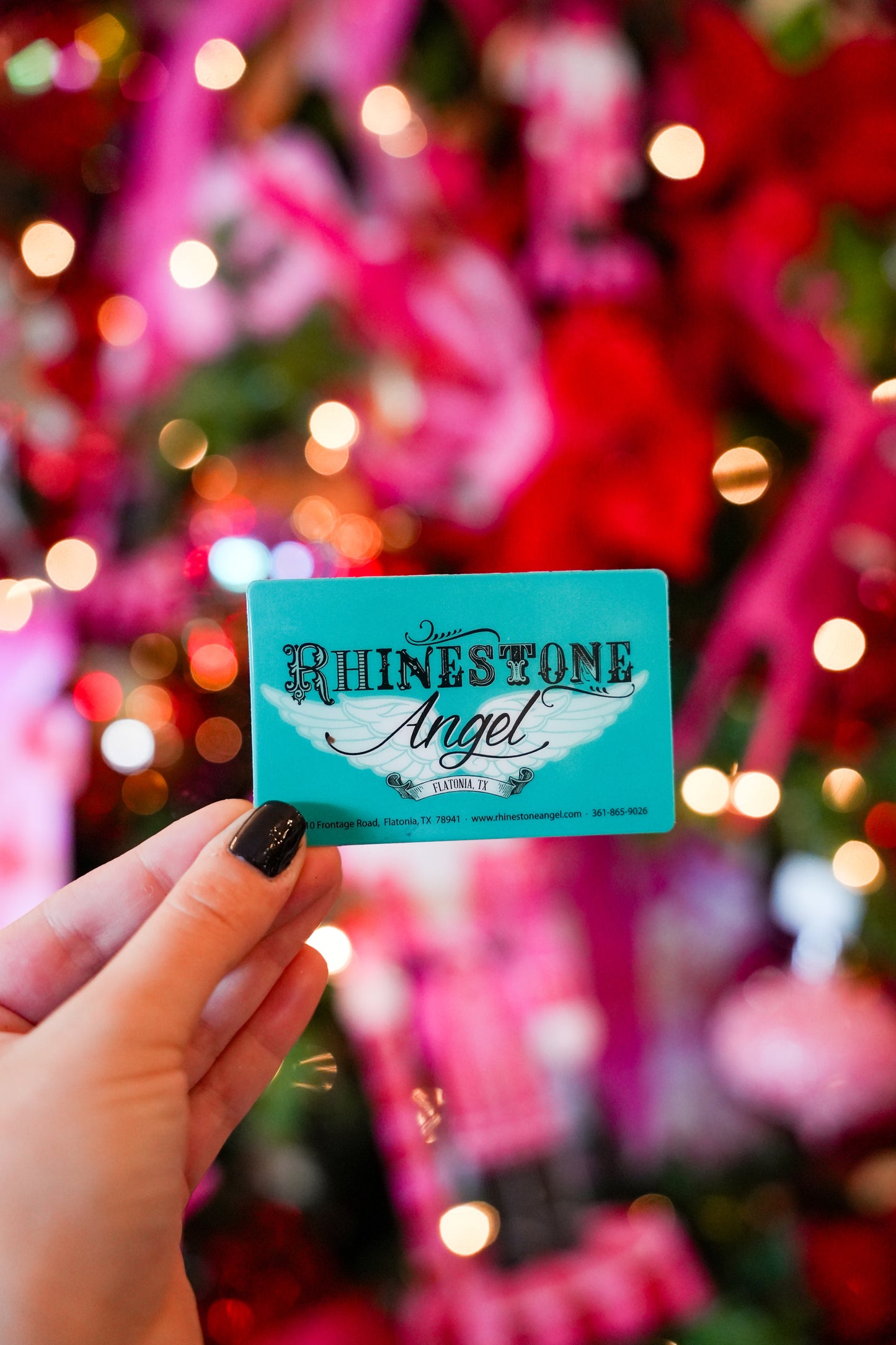 Rhinestone Angel Gift Card