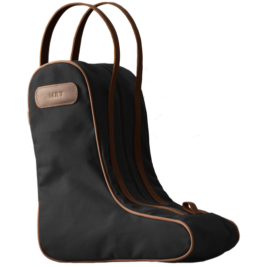 JH #803 Boot Bag - JH Black Canvas