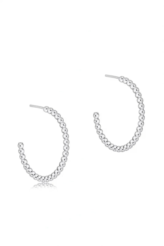 Enewton Bead Classic 1.25" Post Hoop- 3mm Sterling