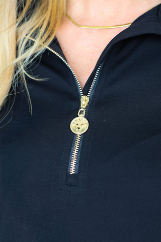 Aryeh BLack Dawn Half Zip Pullover