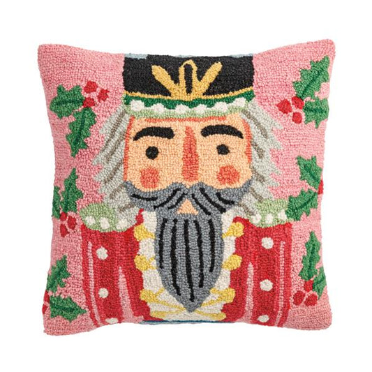 Square Nutcracker Wool Pillow