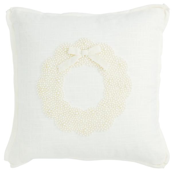 Wreath Christmas Pearl Pillows