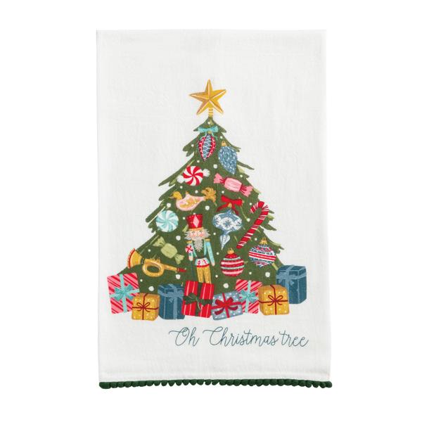 Tree Cmas Printed Towel