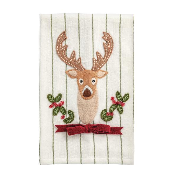 Buck Applique Towel