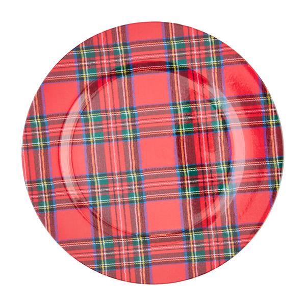 Christmas Tartan Charger