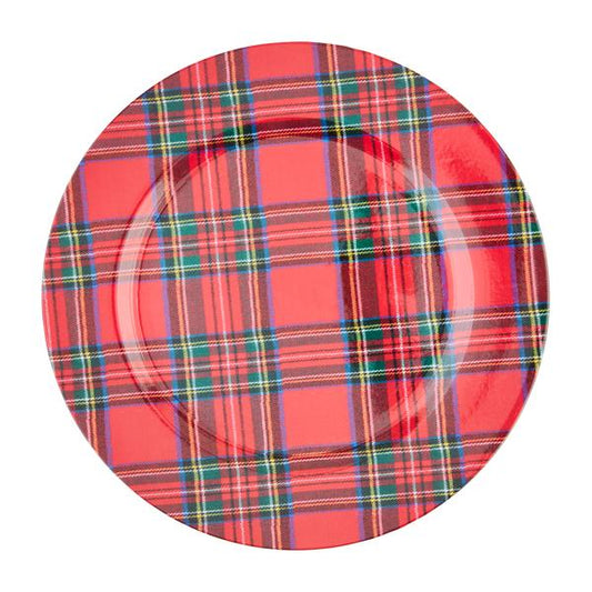 Christmas Tartan Charger