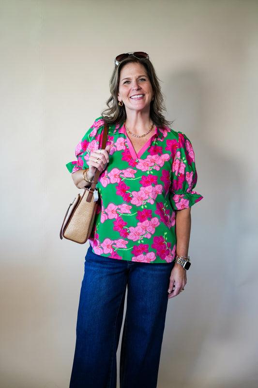 Pink Jessica Orchid Reverie Top