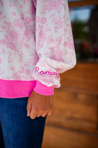 Layerz Loved Stella Pink Sweatshirt