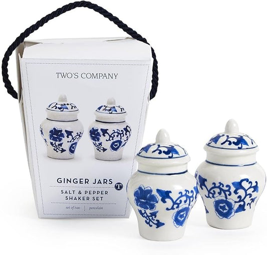 Mini Ginger Jar Salt & Pepper Shaker Set