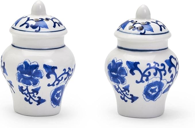 Mini Ginger Jar Salt & Pepper Shaker Set