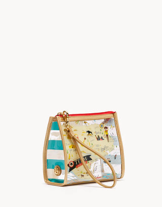 Spartina Clear Beach Wristlet Texas