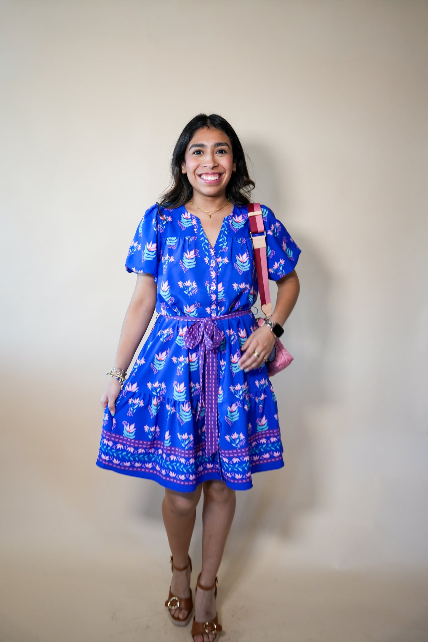 Blue Addison Petal Keepsake Dress