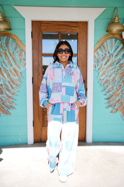 Sloan Quilt Pattern Pant