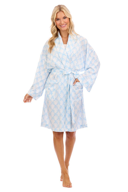 Blue Ribbon Bow Robe