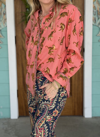 Ivy Jane Paisley Barrel Pant