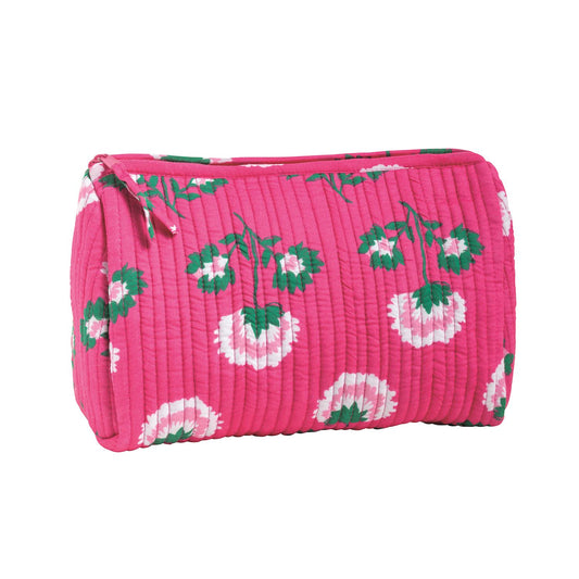 PEONY BLOCK PRINT CASE PINK