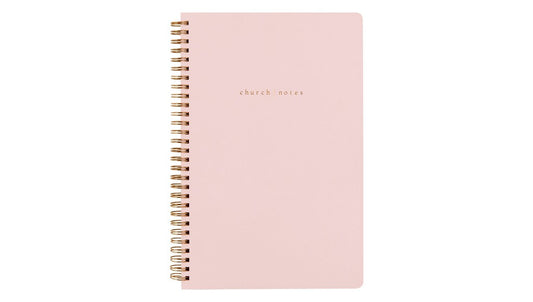 Church Notes Blush Notebook