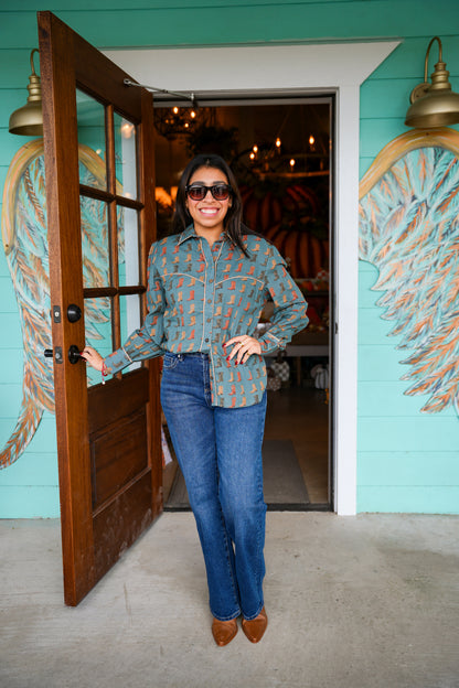 Layerz Oakley Boots Button Down