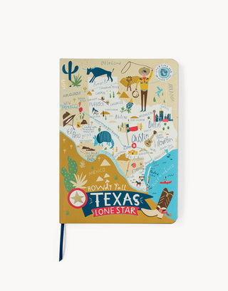 Spartina Texas Ruled 5x7 Notebook