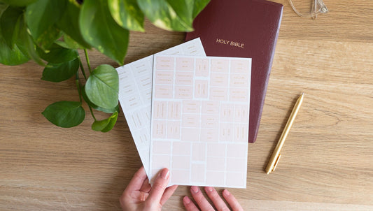 Church Notes Verse Card Set - Pink