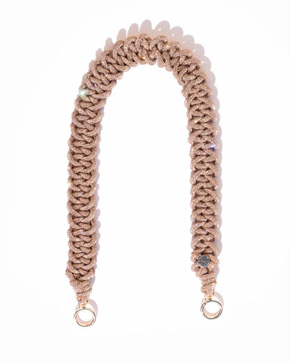 ROCKNOT Lace Shoulder Strap - 30" Rose Gold
